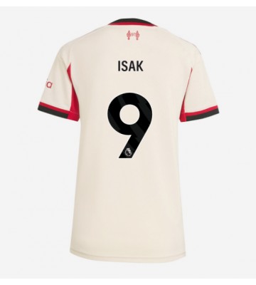 Liverpool Alexander Isak #9 Udebanetrøje Dame 2025-26 Kortærmet